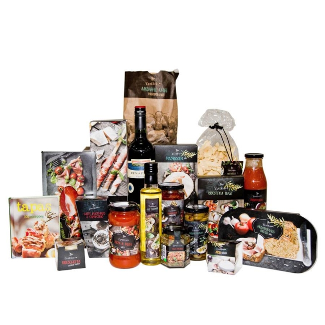 Kerstpakket 100 verschillende tapas ideeën