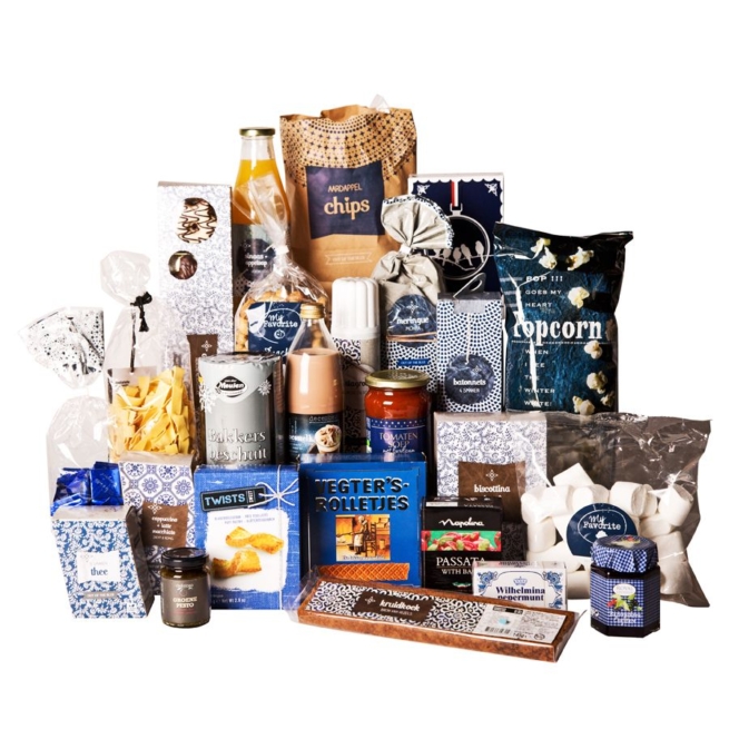 Kerstpakket Blauw feestje