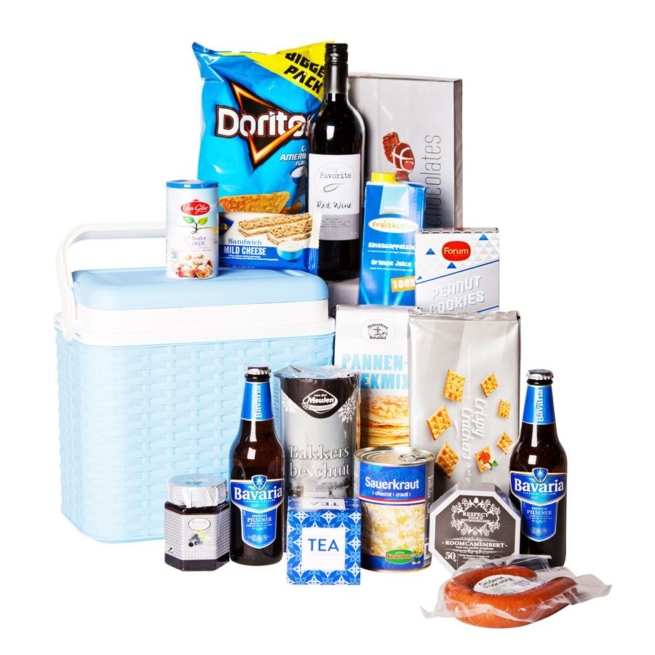 Kerstpakket Blue ice box