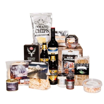 Kerstpakket Borrelen in de sneeuw