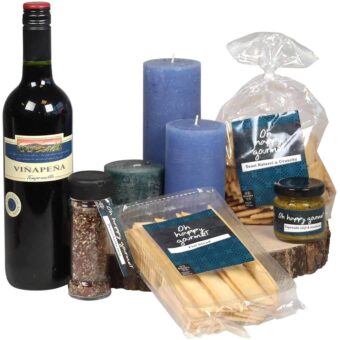 Kerstpakket Brandende kaarsjes Kerstpakket Brandende kaarsjes