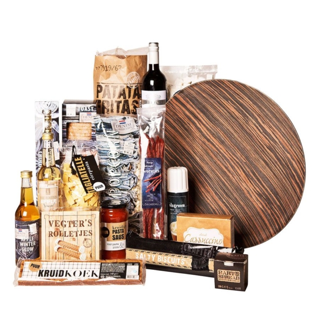 Kerstpakket December denim