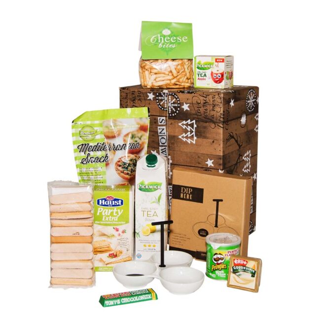 Kerstpakket Dip and Snack