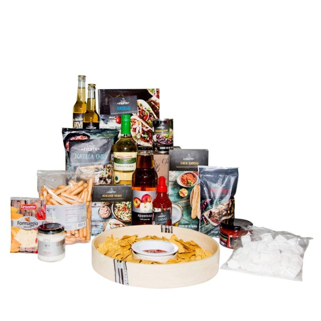 Kerstpakket Dippen op zijn Mexicaans