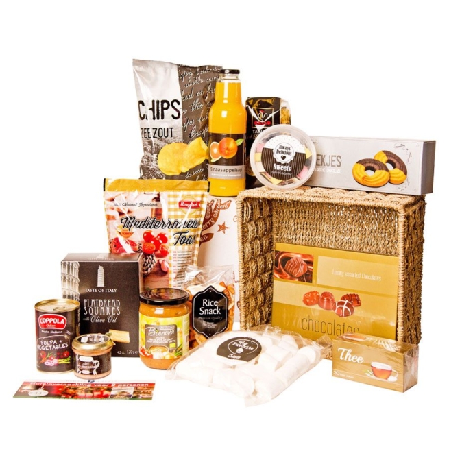 Kerstpakket Een mandje vol