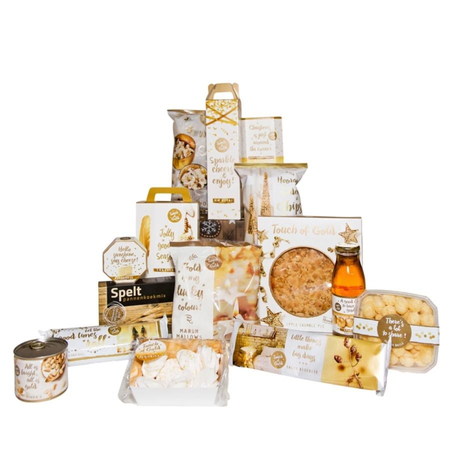 Kerstpakket Een vleugje goud