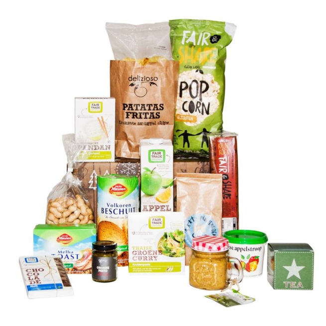 Kerstpakket Eerlijk doosje