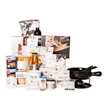 Kerstpakket Exclusief fondue pakket Kerstpakket Exclusief fondue pakket