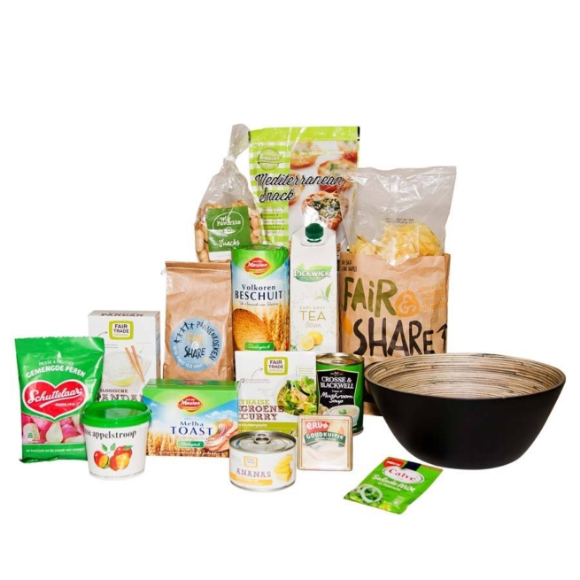 Kerstpakket Fair Trade pakket