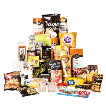 Kerstpakket Feestelijk gekleurd