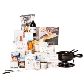 Kerstpakket Fondue deluxe Kerstpakket Fondue deluxe