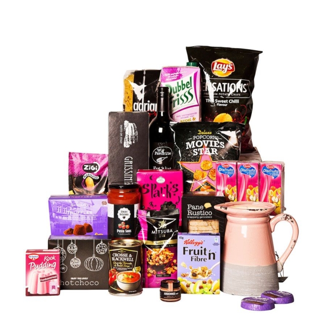 Kerstpakket Fun en pink