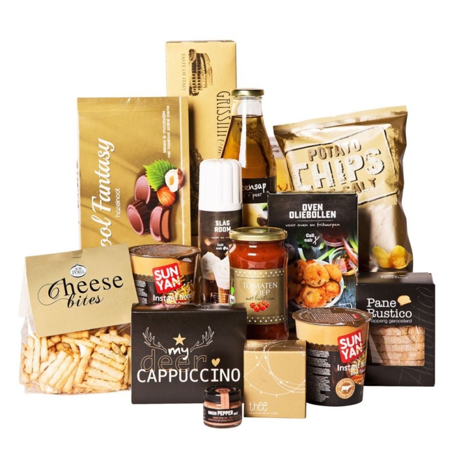 Kerstpakket Geef goud