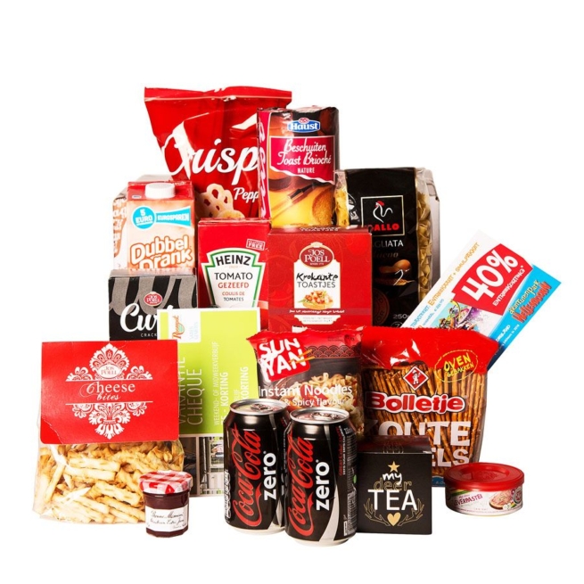 Kerstpakket Genieten met rood