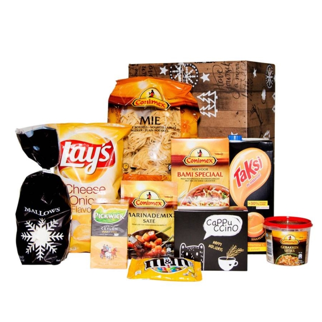 Kerstpakket Geplande Versnapering