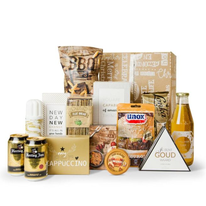 Kerstpakket Golden glory
