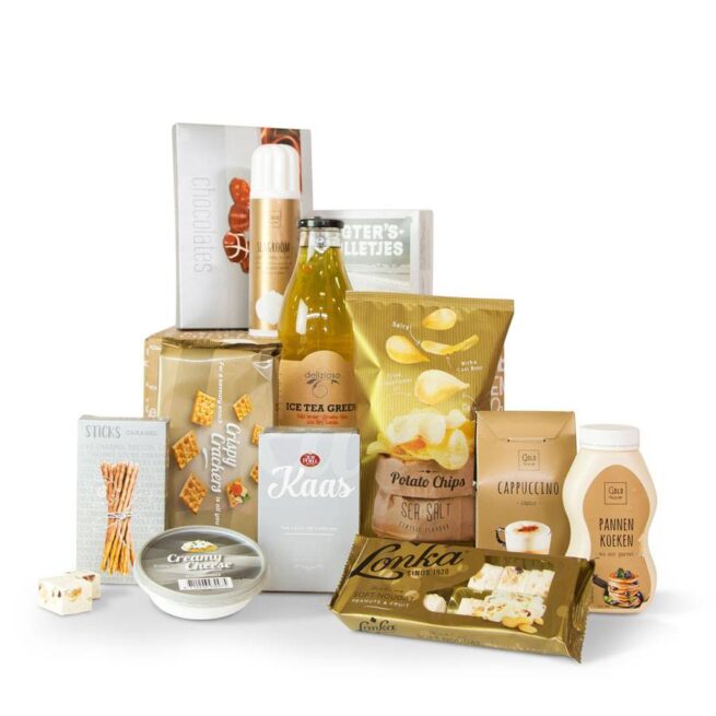 Kerstpakket Goud geluk