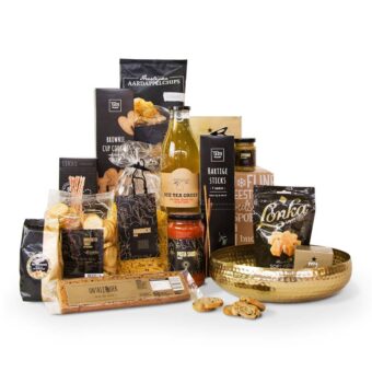 Kerstpakket Gouden schaal Kerstpakket Gouden schaal
