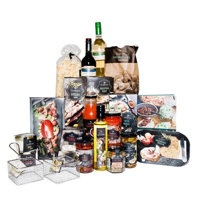 Kerstpakket Happen van de plank