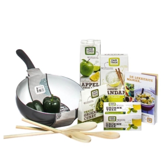 Kerstpakket (h)eerlijk wokken