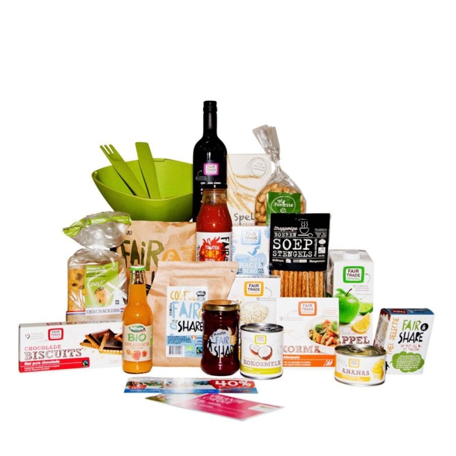 Kerstpakket (h)eerlijke handel