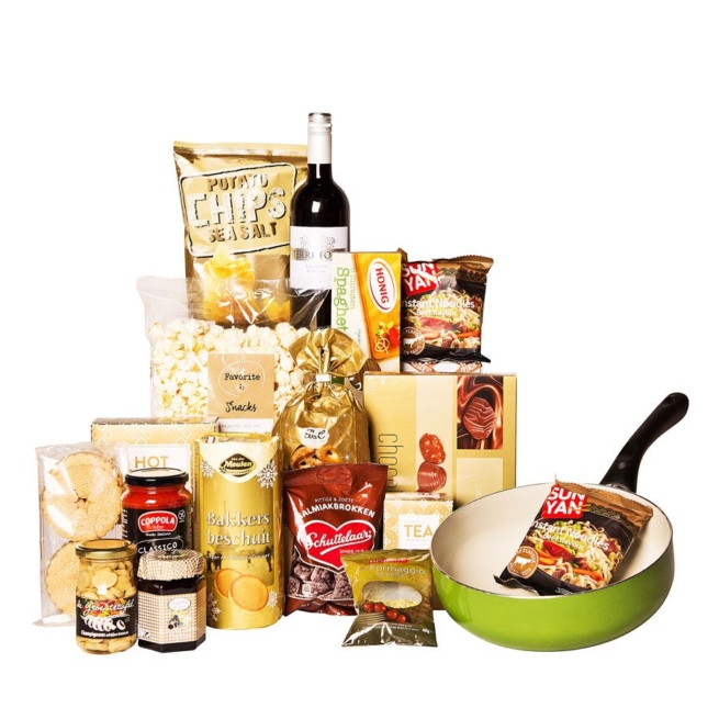 Kerstpakket In de pan