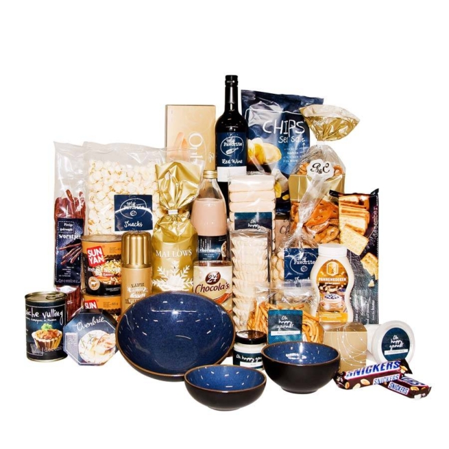 Kerstpakket In stijl serveren