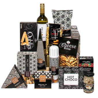 Kerstpakket In stijl uitpakken