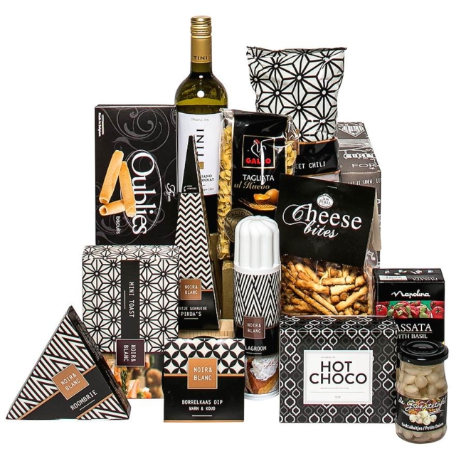 Kerstpakket In stijl uitpakken