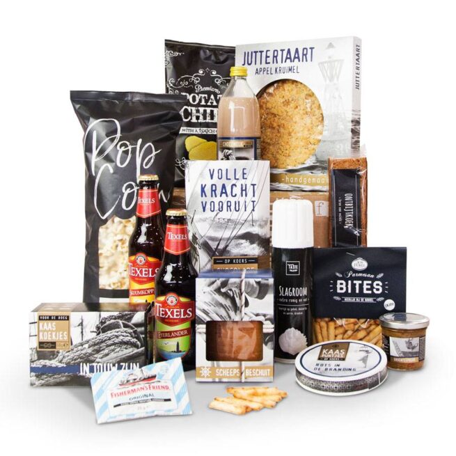 Kerstpakket In touw zijn