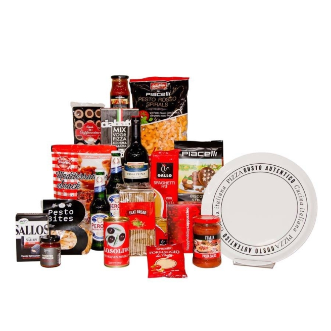 Kerstpakket Italiaans serveren