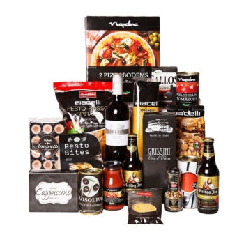 Kerstpakket Italiaanse lekkernijen Kerstpakket Italiaanse lekkernijen