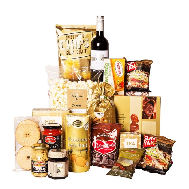 Kerstpakket Lekkers voor de hele dag