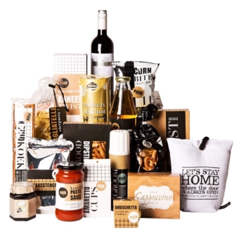 Kerstpakket Let's stay home