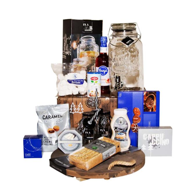 Kerstpakket Luxe presenteren