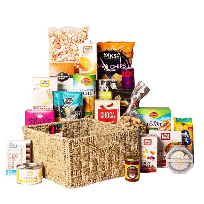 Kerstpakket Mandig verpakt