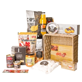 Kerstpakket Mandje vol zoets Kerstpakket Mandje vol zoets