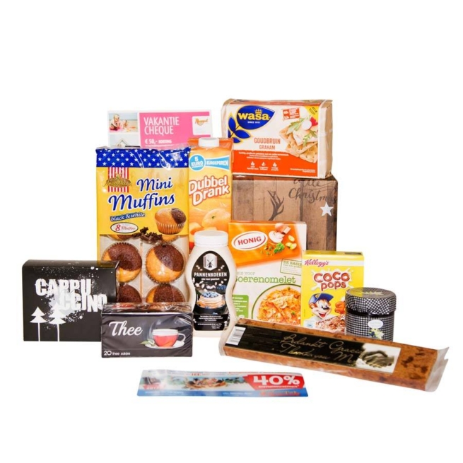 Kerstpakket Ontbijt met kerst