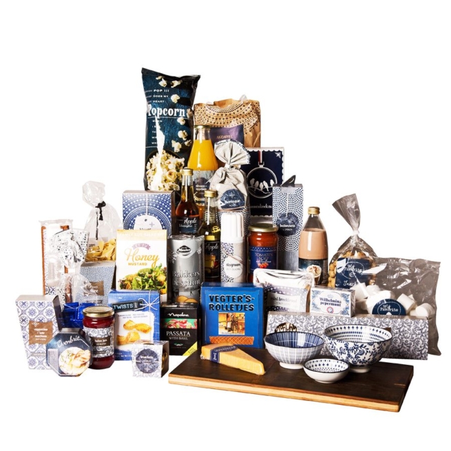 Kerstpakket Out of the blue