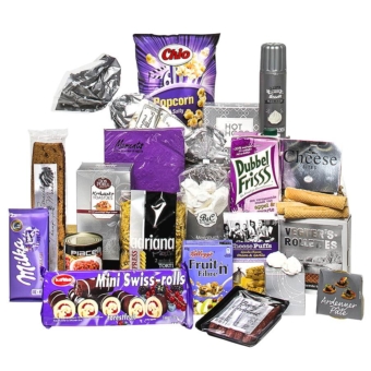 Kerstpakket Paars Zilver Genoegen