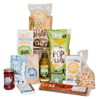 Kerstpakket Pakket met een Boodschap