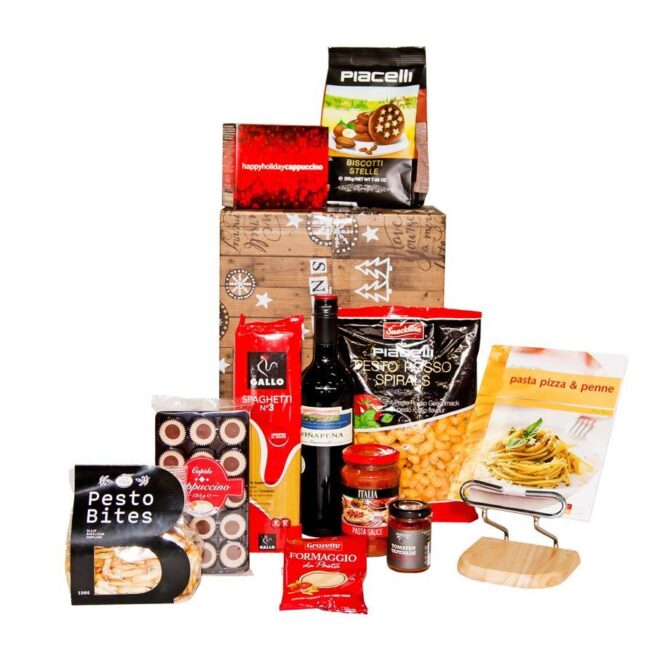Kerstpakket Pasta Pizza en Penne