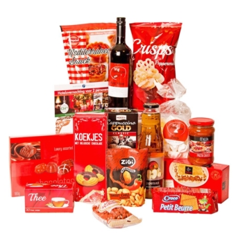 Kerstpakket Pretty in red