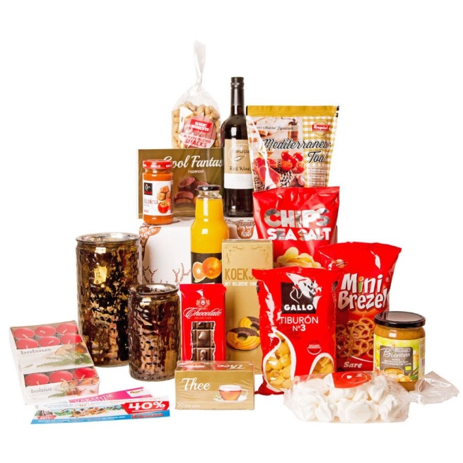 Kerstpakket Rode gezelligheid