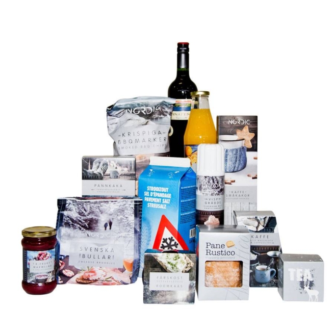 Kerstpakket Scandinavische smaken