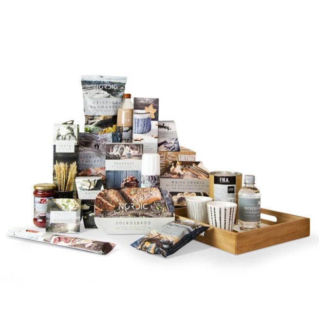 Kerstpakket Scandinavische wereld