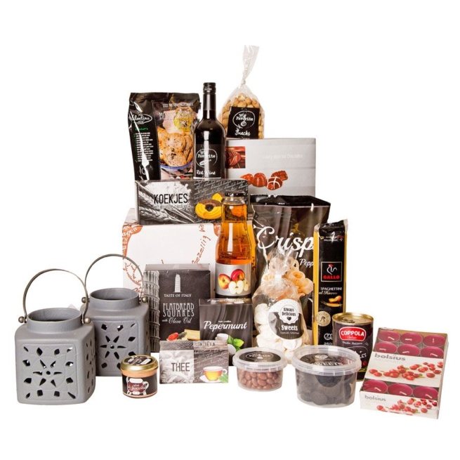 Kerstpakket Sfeer in grijs