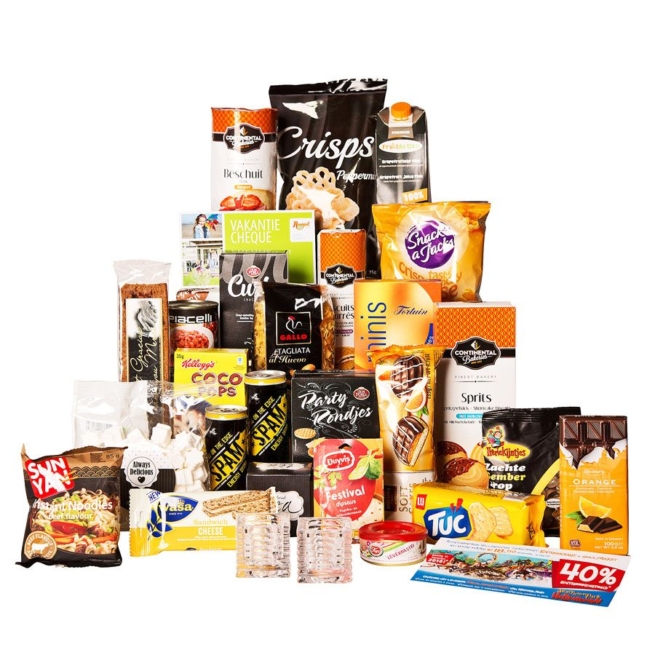 Kerstpakket Smakelijk gekleurd