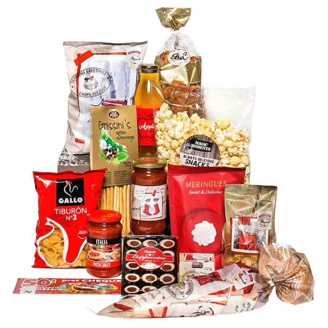 Kerstpakket Smakelijk verpakt kerstpakket