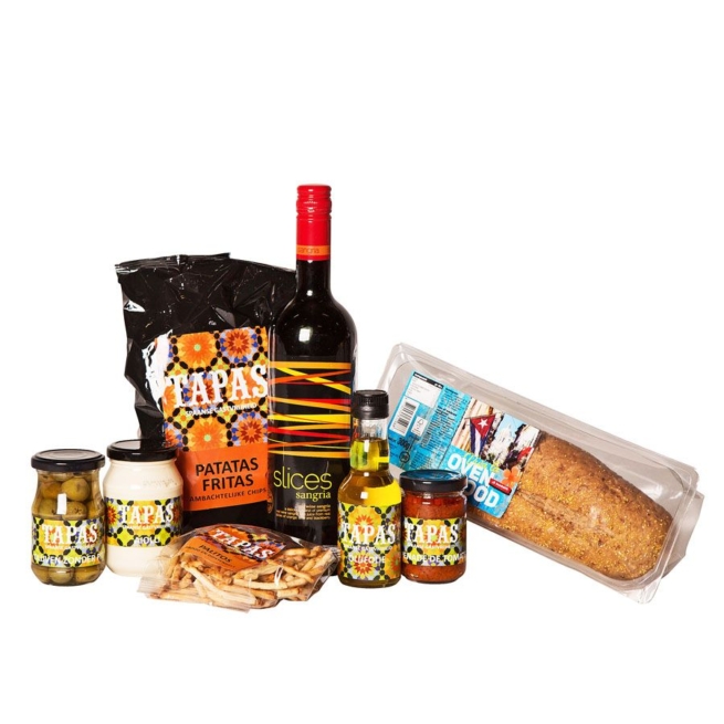 Kerstpakket Tapas, tapas, tapas